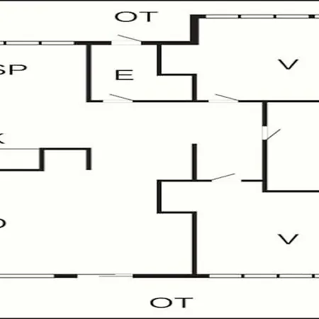 別荘 6 Person On A In